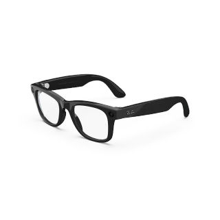 عینک هوشمند Ray-Ban Meta Wayfarer Shiny Black Clear | ریبن متا ویفر