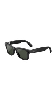 عینک هوشمند ریبن متا ویفرر نسل ۲ | Ray-Ban Meta Wayfarer Gen 2 Shiny Black Clear to Green Transitions®