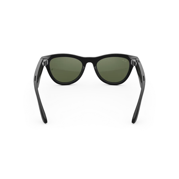 عینک هوشمند ری بن متا مدل اسکایلر | gen2 skyler frame shiny black lens green