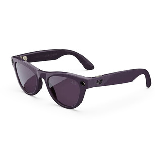 عینک هوشمند ری بن متا مدل اسکایلر | gen2 skyler frame shiny Shiny Mystic Violet lens Clear to Amethyst Transitions®